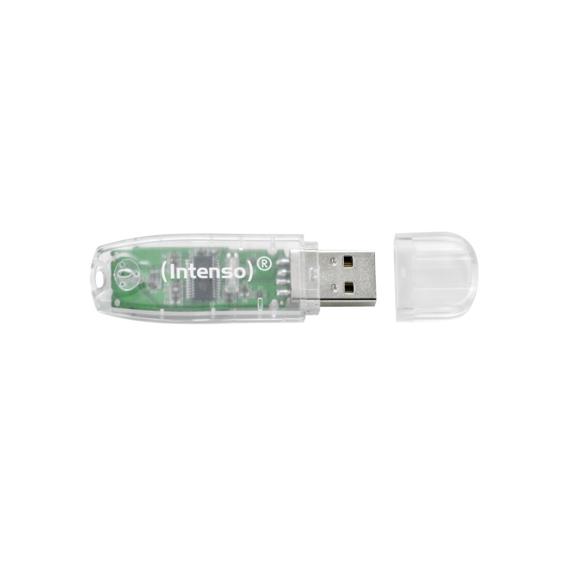 Intenso Rainbow Line unità flash USB 32 GB USB tipo A 2.0 Trasparente