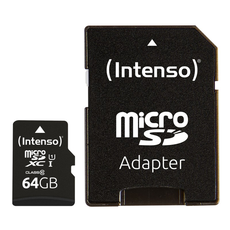 Intenso 3423490 memoria flash 64 GB MicroSDXC UHS-I Classe 10