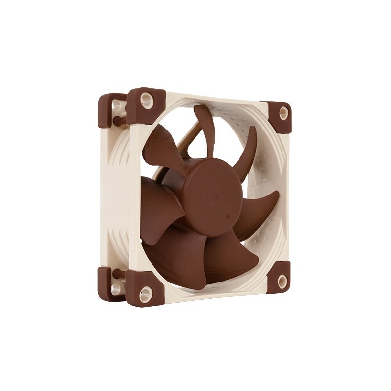 Noctua NF-A8 ULN sistema di raffreddamento per computer Case per computer Ventilatore 8 cm Beige, Marrone