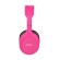 Pantone PT-WH006R cuffia e auricolare Cuffie Con cavo e senza cavo A Padiglione Musica e Chiamate USB tipo-C Bluetooth Rosa