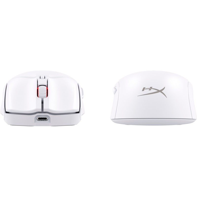 HyperX Pulsefire Haste 2 – Mouse da gaming wireless (bianco)