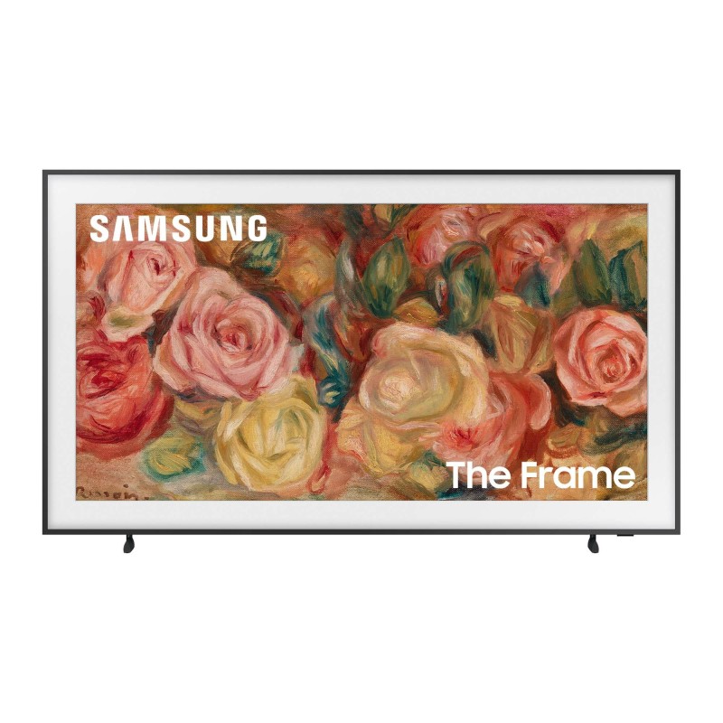 Samsung TV QLED 4K 55” QE55LS03DAUXZT Smart TV Wi-Fi Black 2024, Matte Display, Processore Quantum 4K, Modern Frame Design,