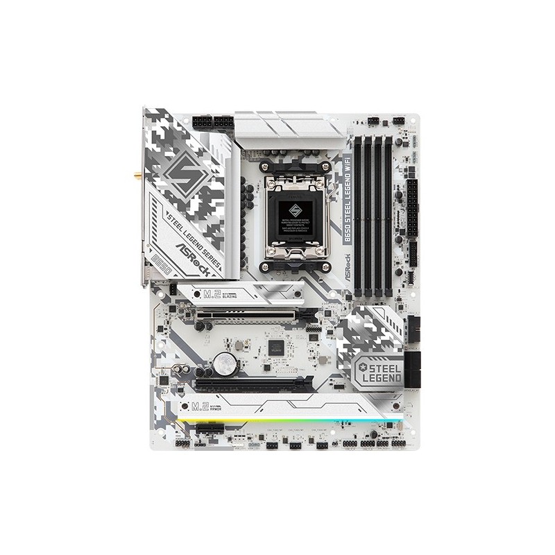 Asrock B650 Steel Legend WiFi AMD B650 Presa di corrente AM5 ATX