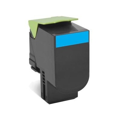 Lexmark 802XC cartuccia toner 1 pz Originale Ciano