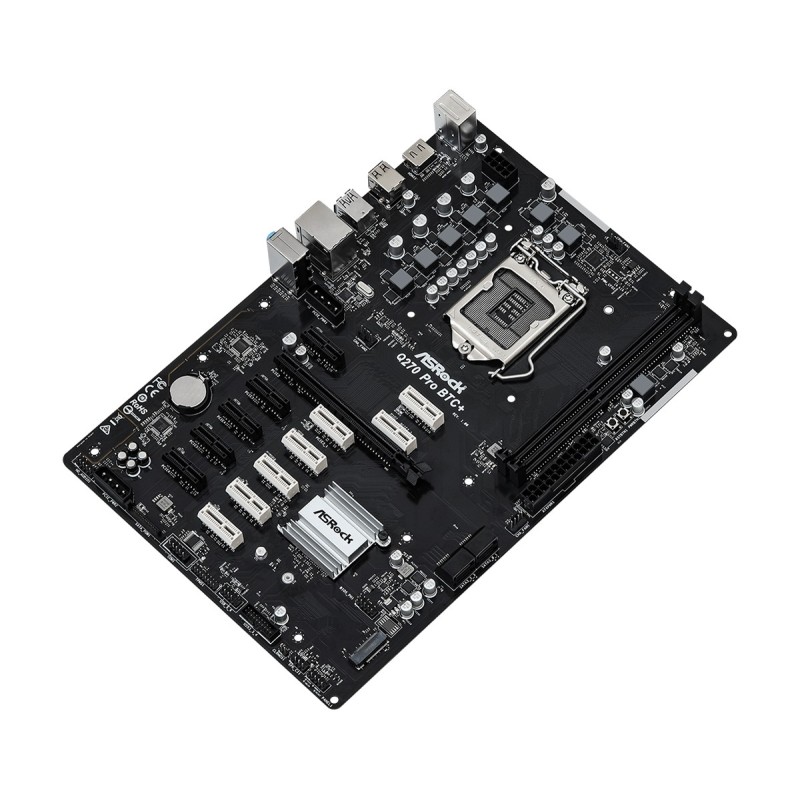 Asrock Q270 Pro BTC+ Intel® Q270 LGA 1151 (Socket H4) ATX