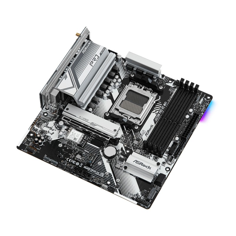 Asrock A620M Pro RS WiFi AMD A620 Presa di corrente AM5 micro ATX