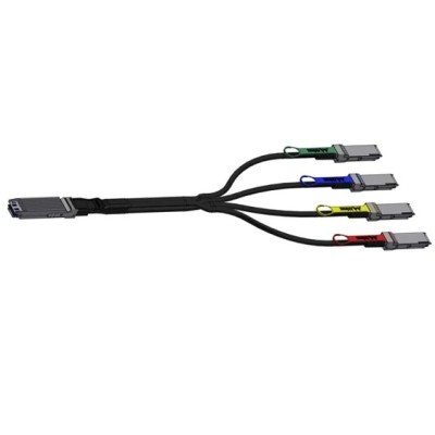 Nvidia MCA7J75-N005 cavo InfiniBand e in fibra ottica 5 m OSFP 4xQSFP112 Nero