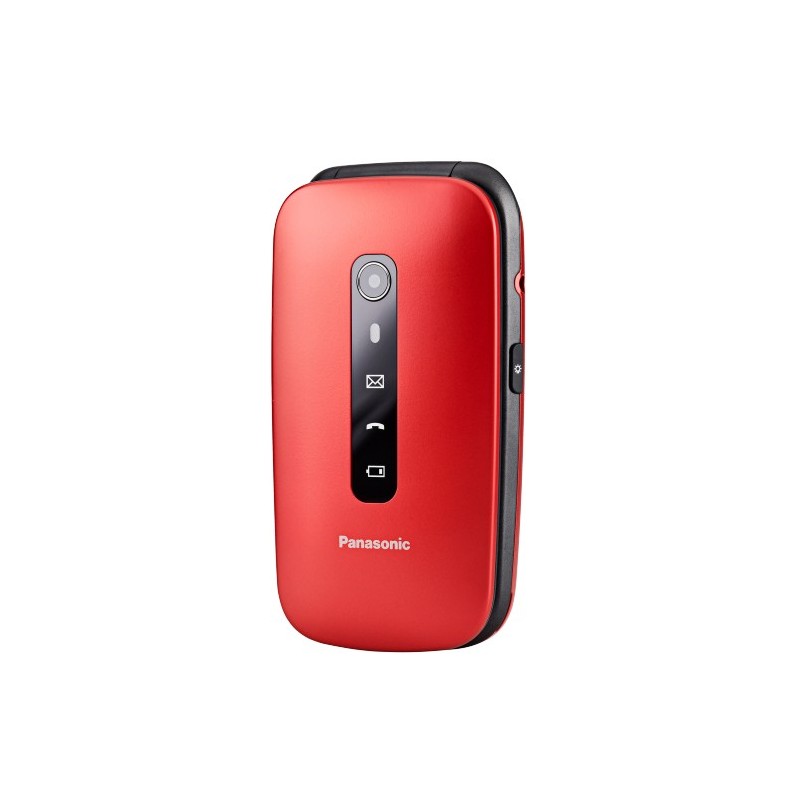 Panasonic KX-TU550 7,11 cm (2.8") Rosso Telefono di livello base