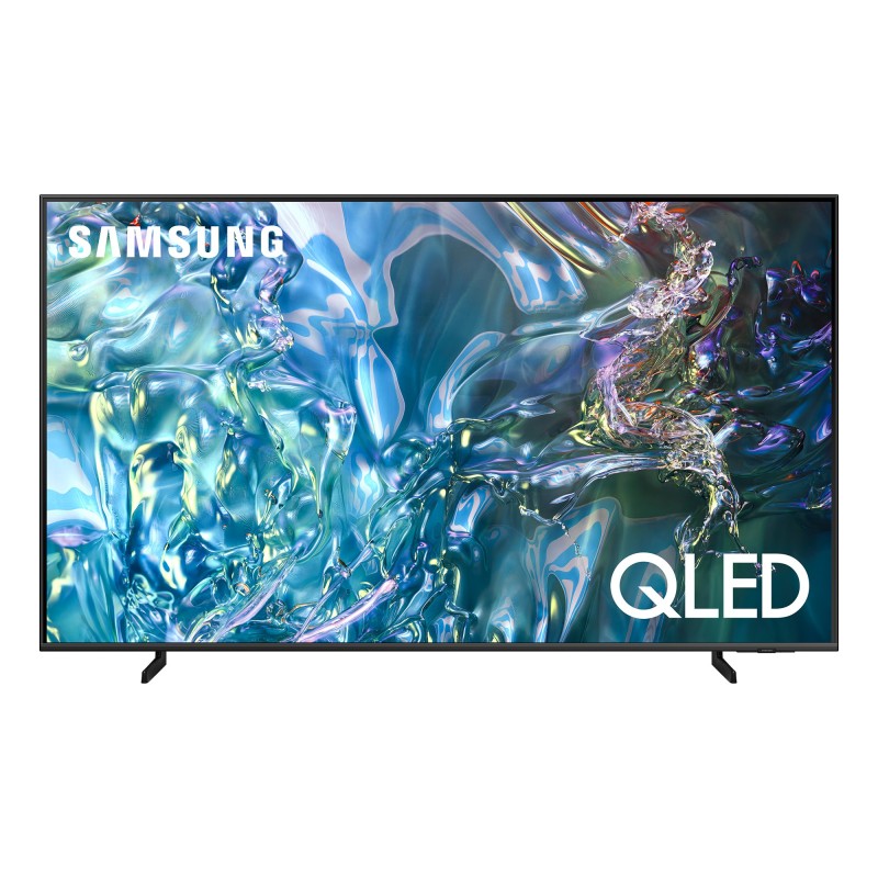 Samsung Q60D TV QLED 4K 85” QE85Q60DAUXZT Smart TV Wi-Fi Titan Gray 2024, Quantum Processor Lite 4K, 4K Upscaling, AirSlim