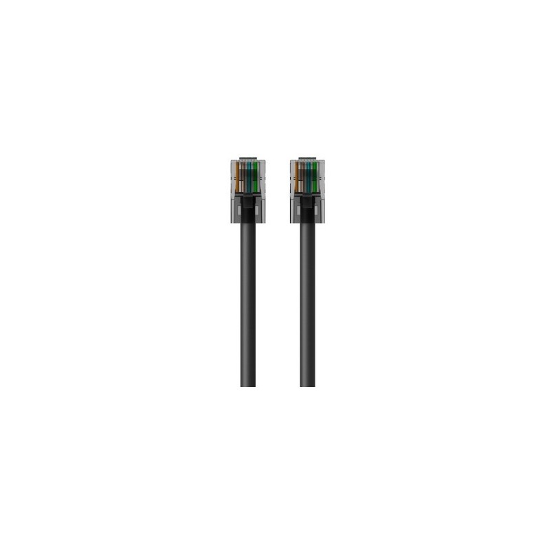 Belkin RJ45-RJ45, Cat6, 5m cavo di rete Nero