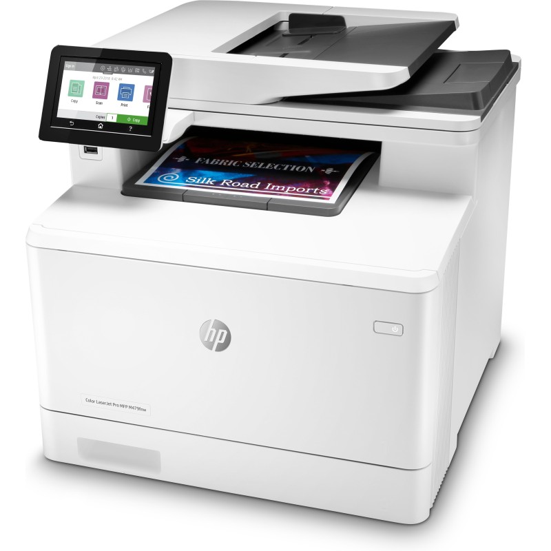 HP Color LaserJet Pro Stampante multifunzione M479fnw, Stampa, copia, scansione, fax, e-mail, Scansione verso e-mail PDF ADF da