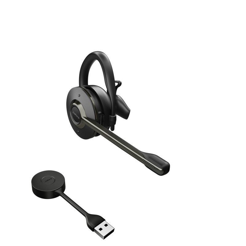 Jabra 9555-410-111 cuffia e auricolare Wireless A clip Ufficio Nero, Titanio