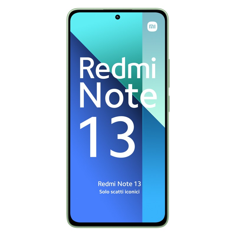 Xiaomi Redmi Note 13 16,9 cm (6.67") Dual SIM ibrida Android 12 4G USB tipo-C 8 GB 256 GB 5000 mAh Verde, Colore menta