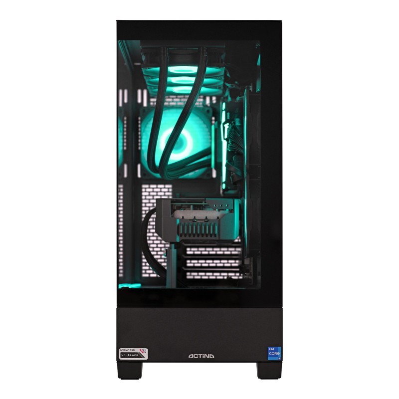 Actina 5901443383086 PC Intel® Core™ i5 i5-14600KF 32 GB DDR5-SDRAM 1 TB SSD NVIDIA GeForce RTX 4070 Ti Super Midi Tower Nero