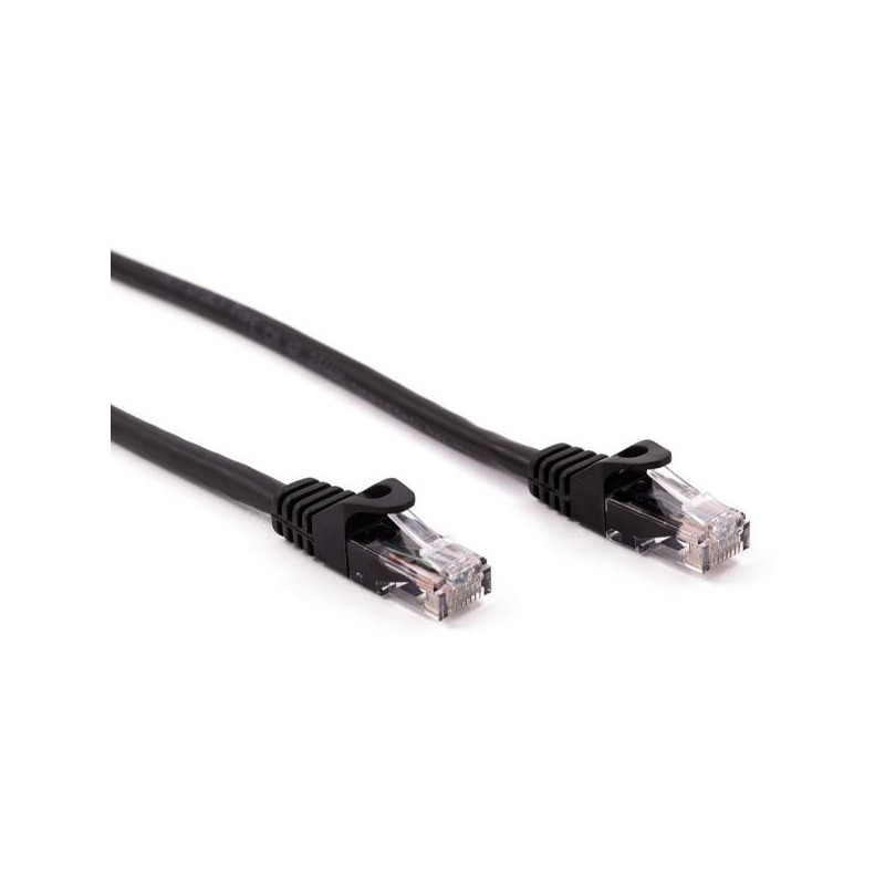 Nilox NXCRJ4501 cavo di rete Nero 1 m Cat6 U UTP (UTP)