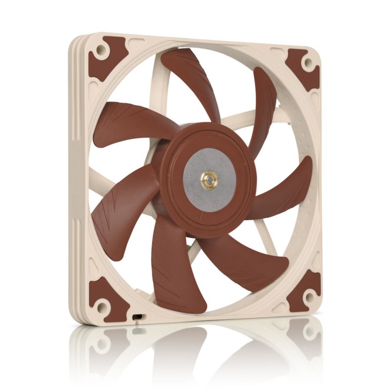 Noctua NF-A12x15 FLX Case per computer Ventilatore 12 cm Beige, Marrone