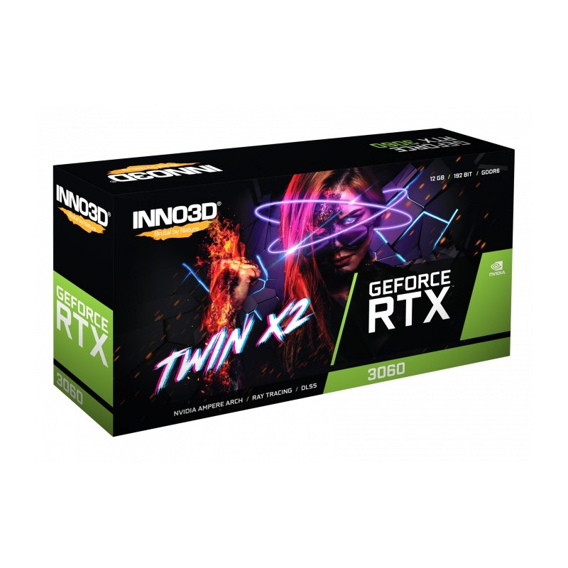 Inno3D GEFORCE RTX 3060 TWIN X2 NVIDIA 12 GB GDDR6