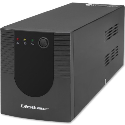 Qoltec 53776 gruppo di continuità (UPS) A linea interattiva 1,5 kVA 900 W 4 presa(e) AC