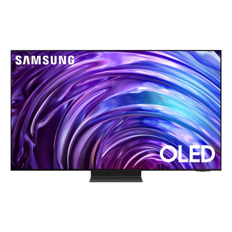 Samsung TV OLED 4K 55" QE55S95DATXZT Smart TV Wi-Fi Graphite Black 2024, Processore NQ4 AI GEN2, OLED Glare Free, Infinity One