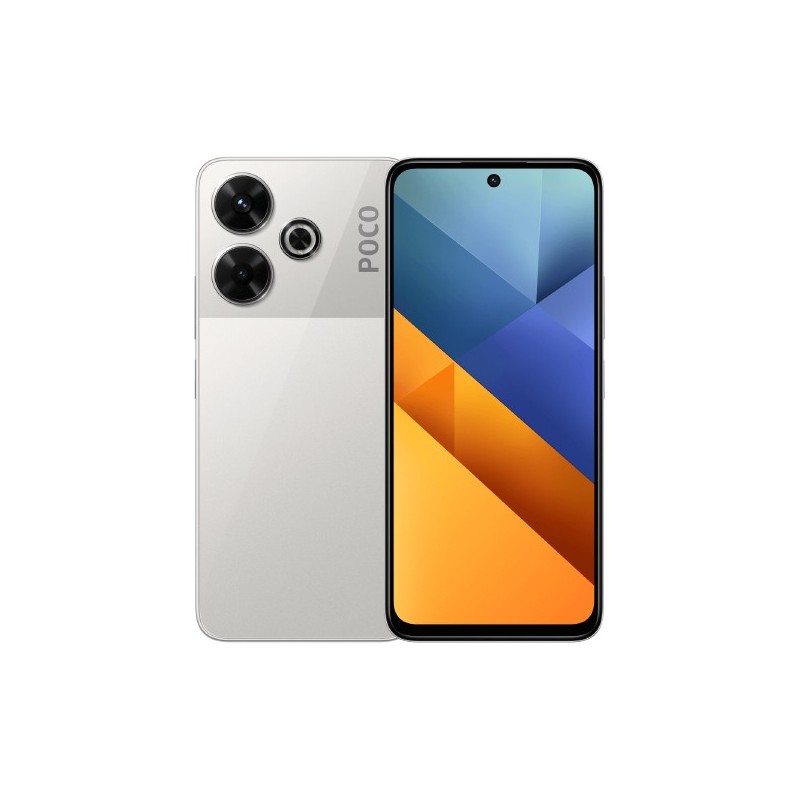 Xiaomi Poco M6 4G 17,2 cm (6.79") Dual SIM ibrida Android 14 USB tipo-C 6 GB 128 GB 5030 mAh Argento