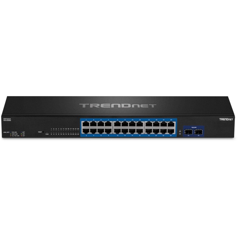 Trendnet TEG-30262 v1.0R Gigabit Ethernet (10 100 1000) 1U Nero
