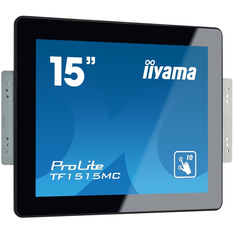 iiyama ProLite TF1515MC-B2 Monitor PC 38,1 cm (15") 1024 x 768 Pixel XGA LED Touch screen Nero