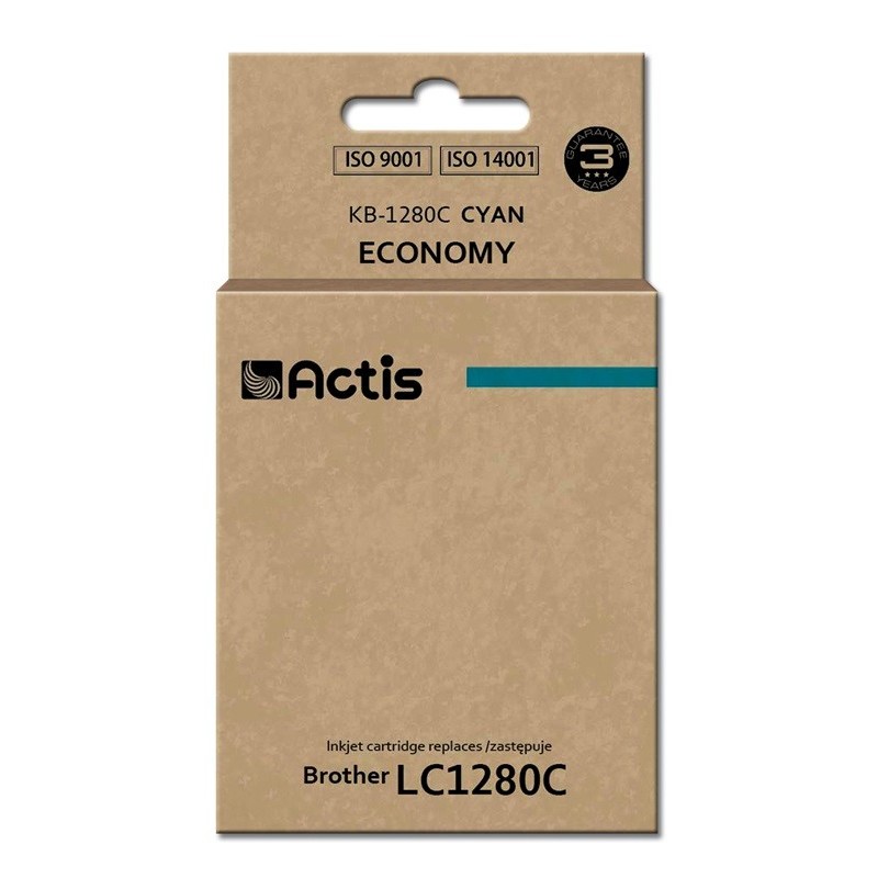 Actis KB-1280C cartuccia d'inchiostro 1 pz Compatibile Resa standard Ciano