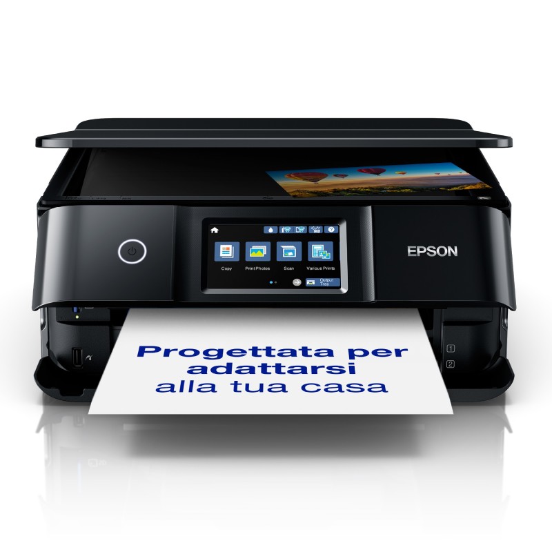 Epson Expression Photo XP-8700 stampante multifunzione fotografica A4, Wi-Fi Direct, display LCD 10,9 cm, stampa CD DVD, App