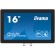 iiyama ProLite TF1615MC-B1 Monitor PC 39,6 cm (15.6") 1920 x 1080 Pixel Full HD Touch screen Nero