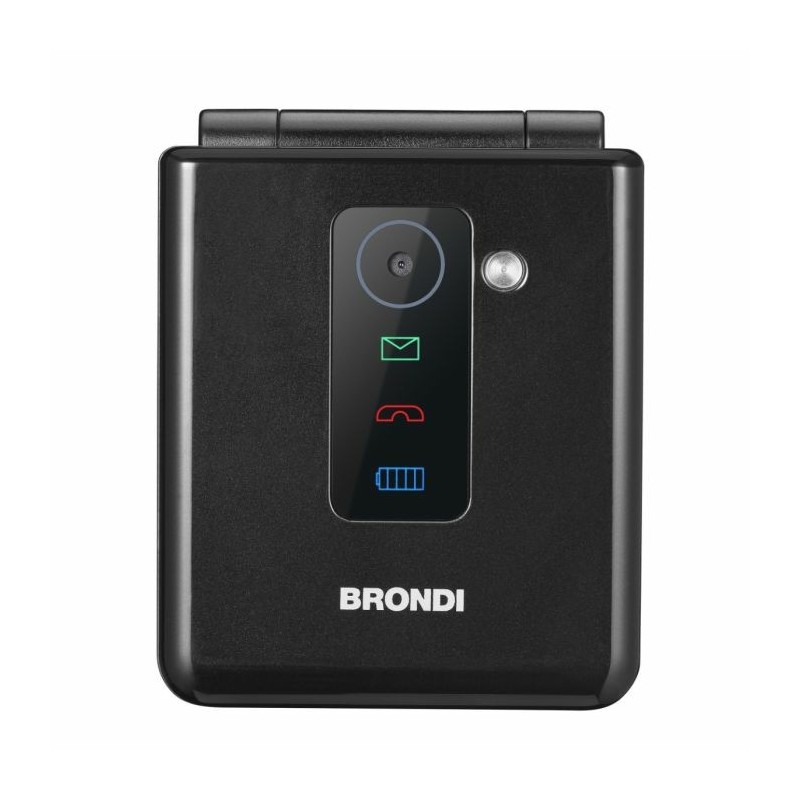 Brondi Flipper 6,1 cm (2.4") Nero Telefono cellulare basico