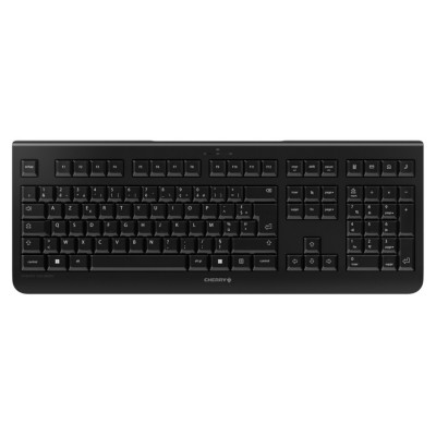 CHERRY KW 3000 tastiera Universale RF Wireless AZERTY Francese Nero