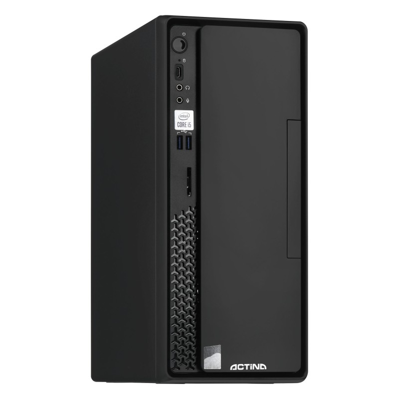 Actina 5901443382621 PC Intel® Core™ i3 i3-14100 8 GB DDR4-SDRAM 1 TB SSD Windows 11 Home Mini Tower Nero