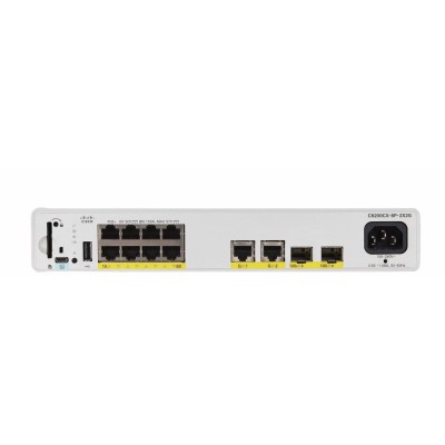 Cisco Catalyst C9200CX-8P-2X2G-A switch di rete Gestito L2 L3 Gigabit Ethernet (10 100 1000) Supporto Power over Ethernet (PoE)