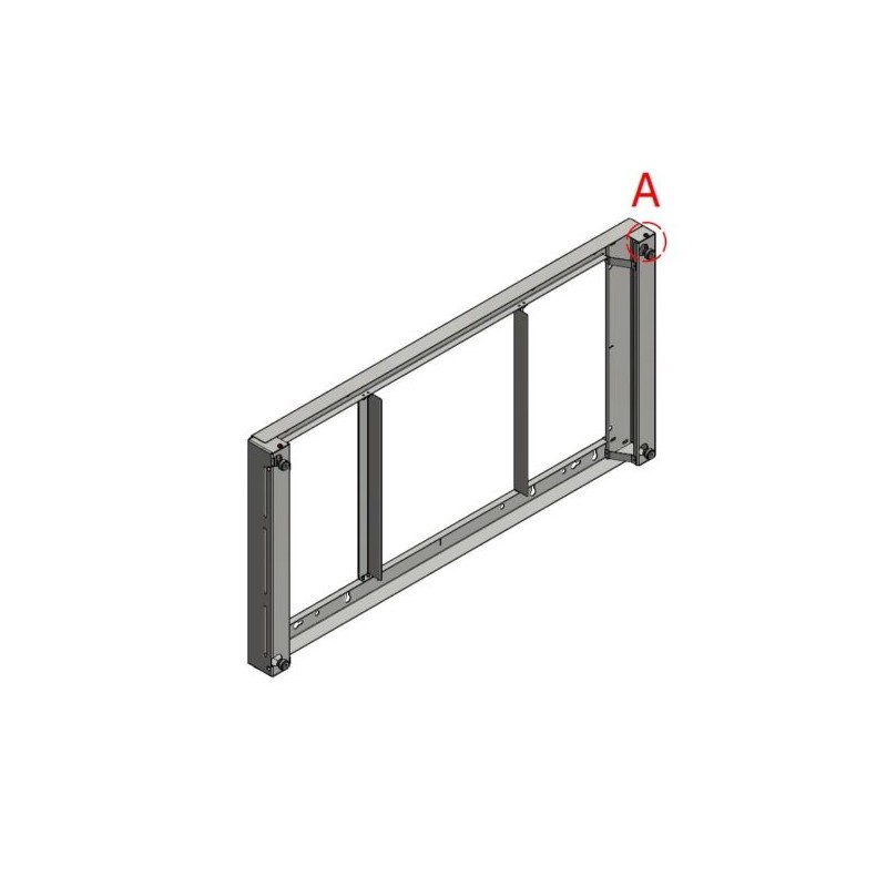 ITB PM5752 supporto da tavolo per Tv a schermo piatto 139,7 cm (55") Parete