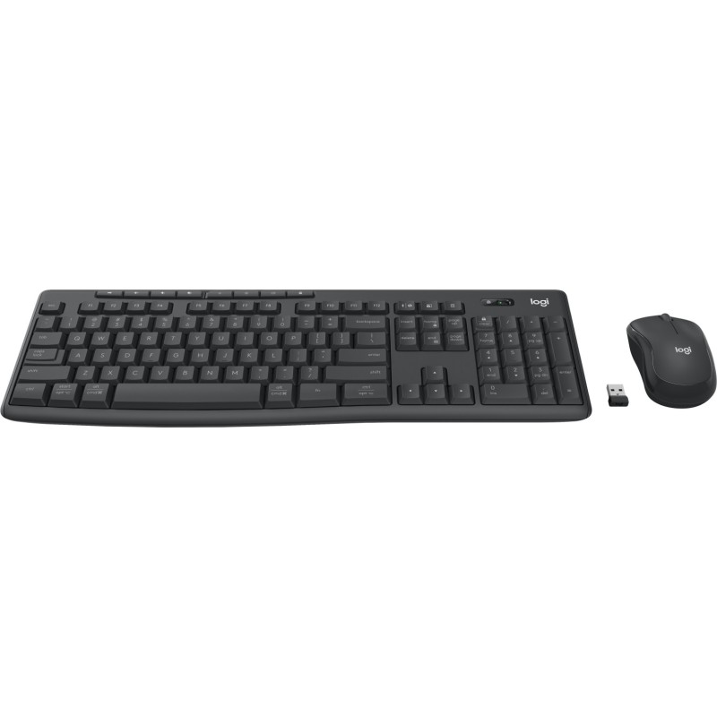 Logitech MK370 Combo for Business tastiera Mouse incluso Ufficio RF senza fili + Bluetooth QWERTY Italiano Grafite