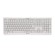 CHERRY KC 1000 tastiera Universale USB AZERTY Belga Grigio