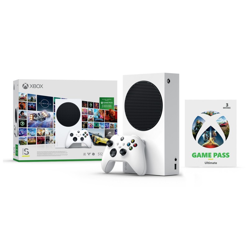 Microsoft Xbox Series S - Starter Bundle 512 GB Wi-Fi Bianco