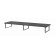 Gembird MS-TABLE2-01 supporto da tavolo per Tv a schermo piatto Nero Scrivania