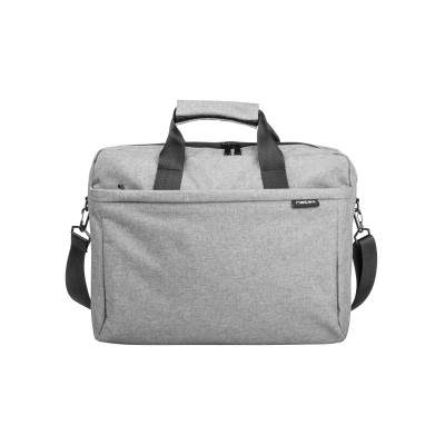 NATEC Mustela 39,6 cm (15.6") Borsa da corriere Grigio
