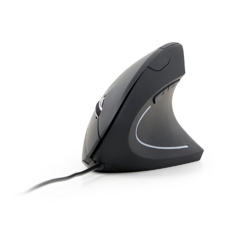 Gembird MUS-ERGO-01 mouse Ufficio Mano destra USB tipo A Ottico 3200 DPI