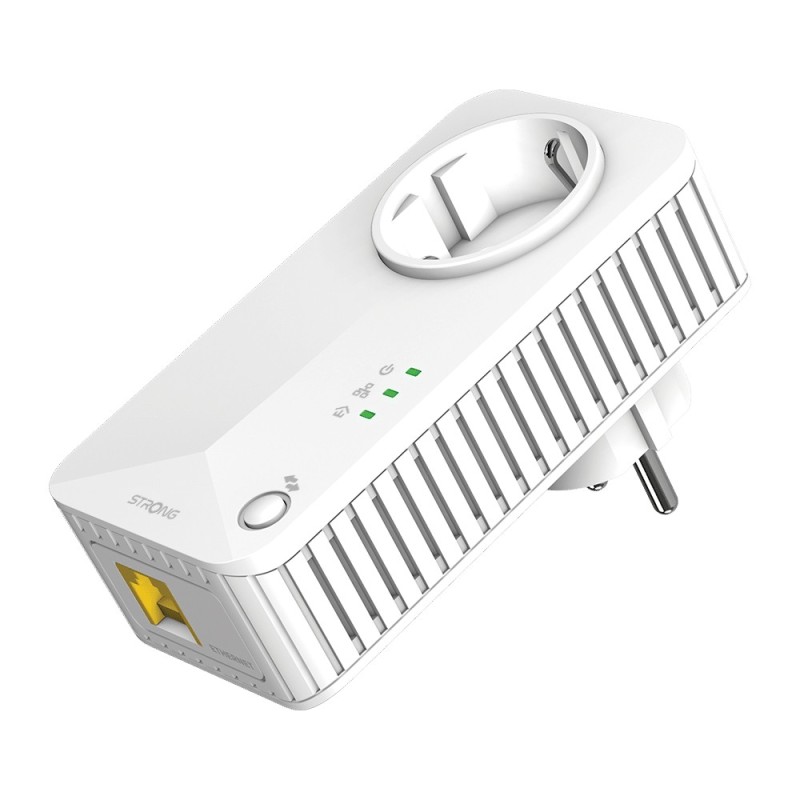 Strong Powerline Wi-Fi 600 Kit 600 Mbit s Collegamento ethernet LAN Bianco