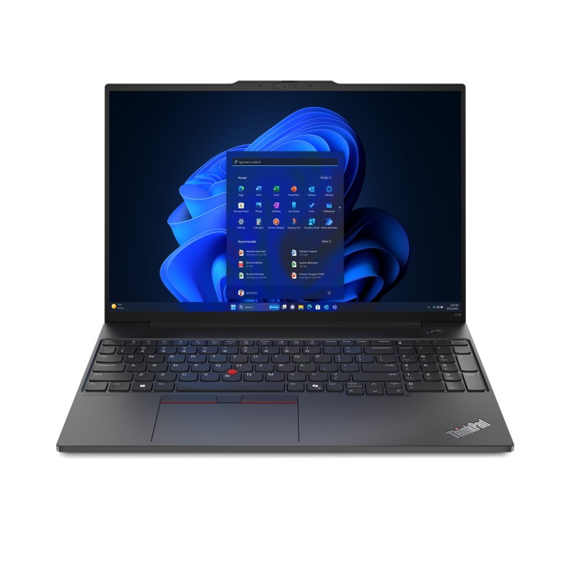 Lenovo ThinkPad E16 Intel Core Ultra 5 125U Computer portatile 40,6 cm (16") WUXGA 16 GB DDR5-SDRAM 512 GB SSD Wi-Fi 6E