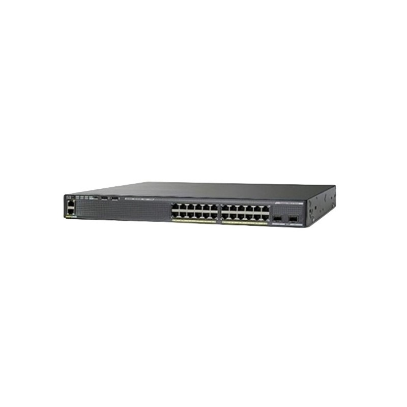 Cisco Catalyst WS-C2960XR-24TS-I switch di rete Gestito L2 Gigabit Ethernet (10 100 1000) Nero