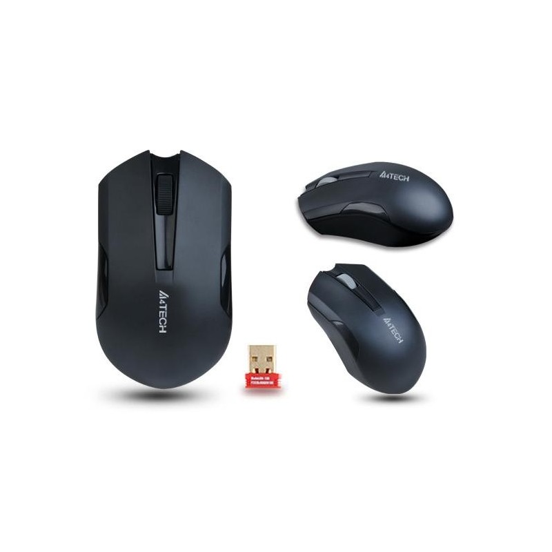 A4Tech G3-200N mouse Ambidestro RF Wireless V-Track 1000 DPI