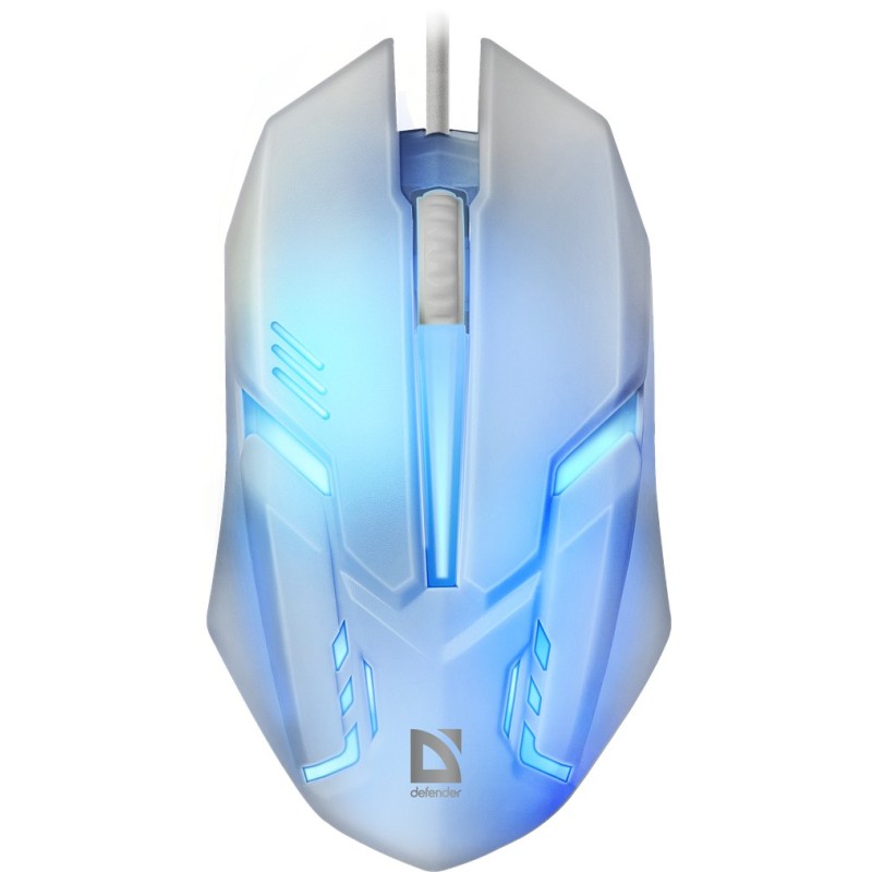 Defender Сyber MB-560L mouse Giocare Ambidestro USB tipo A Ottico 1200 DPI