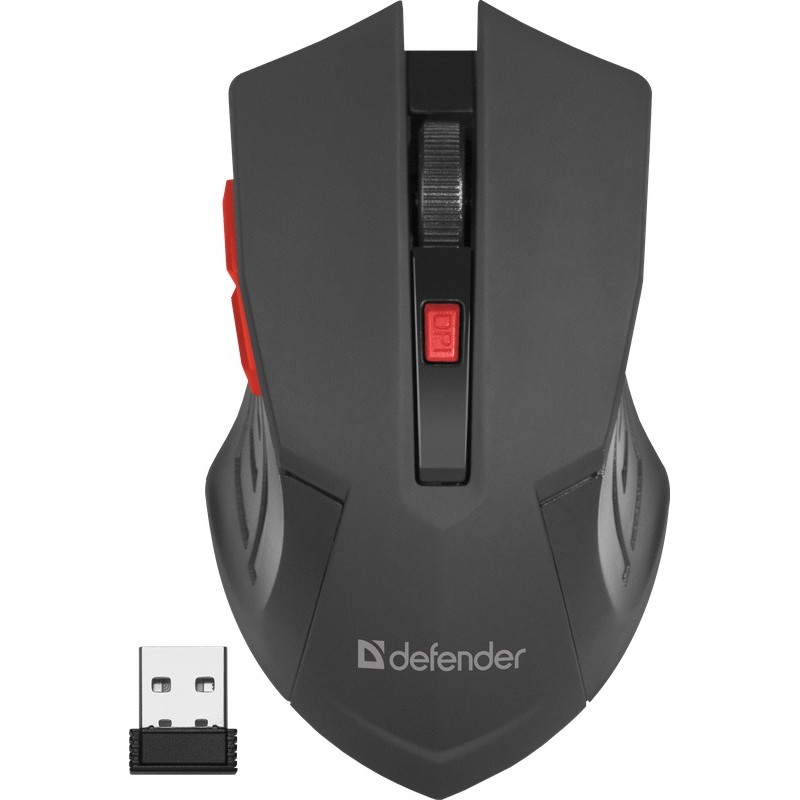 Defender ACCURA MM-275 mouse Ufficio Mano destra RF Wireless Ottico 1600 DPI