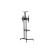 ITB OM07108 Supporto TV a parete 177,8 cm (70") Nero