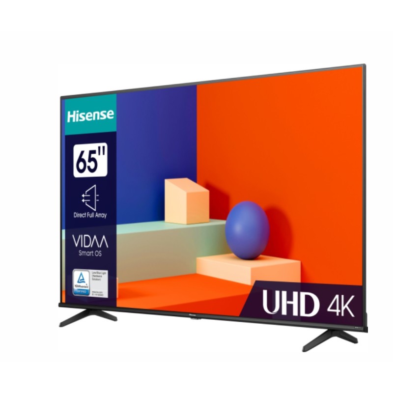 Hisense 65A69K TV 165,1 cm (65") 4K Ultra HD Smart TV Wi-Fi Nero, Grigio 300 cd m²