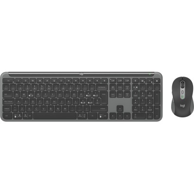 Logitech MK950 Signature for Business tastiera Mouse incluso Ufficio RF senza fili + Bluetooth QWERTY Italiano Grafite