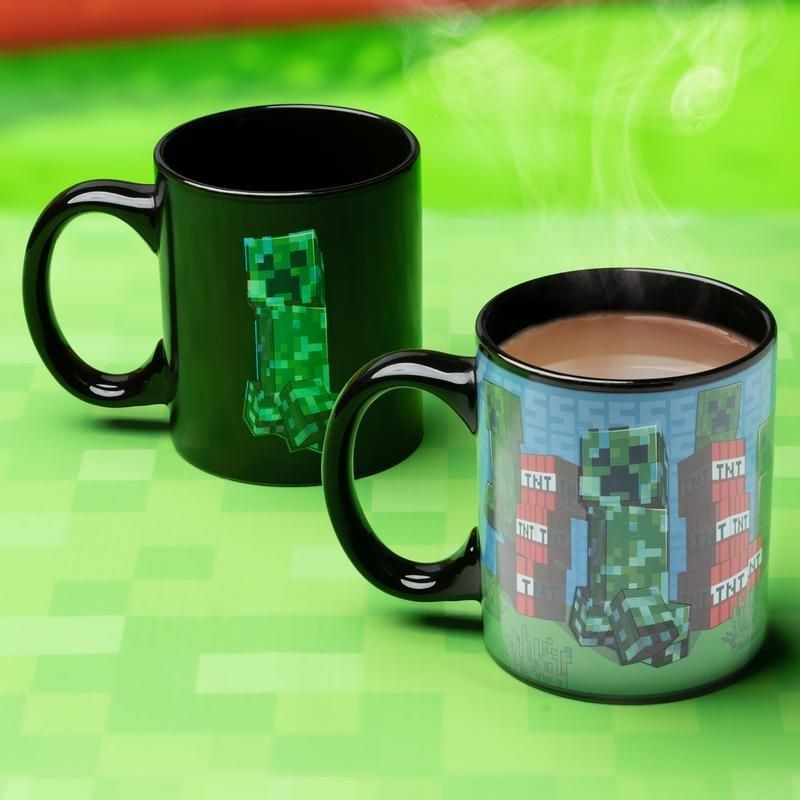 Paladone Minecraft Creeper Heat Change Mug tazza Multicolore Universale 1 pz